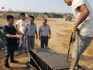 內蒙古黃河干流水權盟市間轉讓河套灌區沈烏灌域試點工程施工第六標段